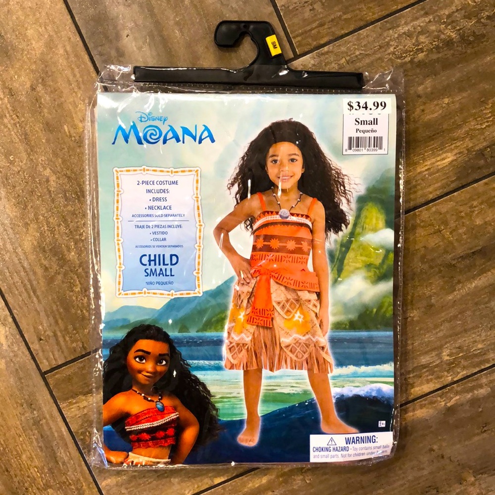 🚫SOLD🚫 disney moana kids costume 🌴 HOST PICK!! 🎉 - Picture 4 of 9
